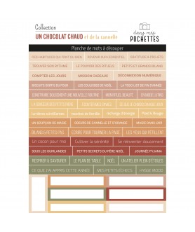 PLANCHE DE MOTS A DÉCOUPER...