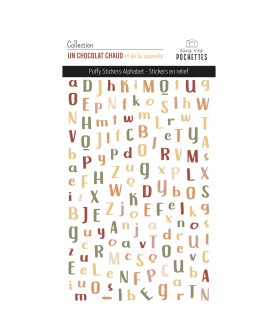 STICKERS PUFFY ALPHABETS DU...