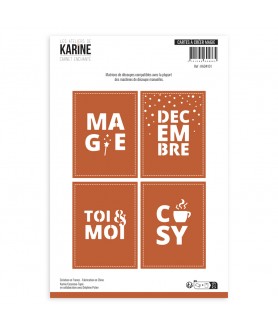 Matrices de découpe CARNET...