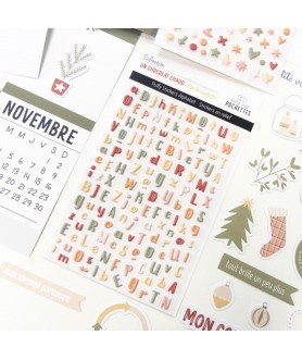 STICKERS PUFFY ALPHABETS DU...