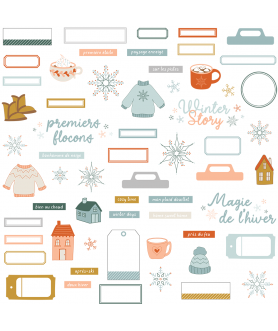 DIE CUTS ETOILE DES NEIGES