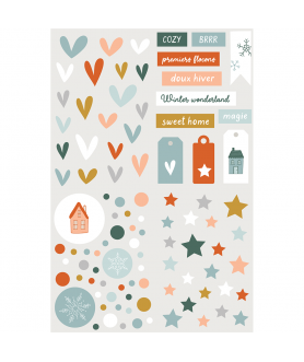 Stickers relief ETOILE DES...