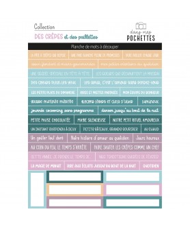 PLANCHE DE MOTS A DÉCOUPER...