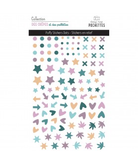 Stickers Puffy Dots Des...