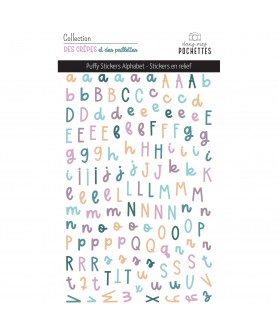 Stickers Puffy Alphabets...