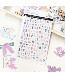 Stickers Puffy Alphabets...