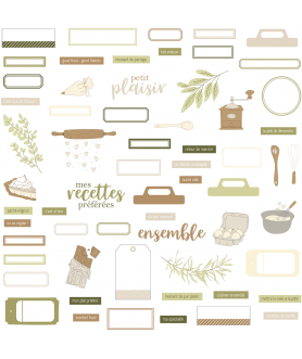 DIE-CUTS RECETTE DE FAMILLE