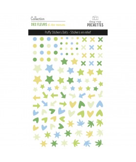 STICKERS PUFFY DOTS DES...