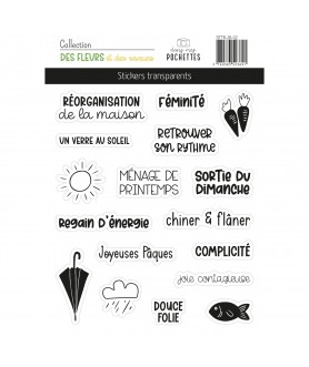 Stickers transparents Des...