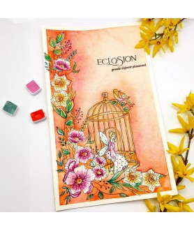 Tampon Clear JARDIN POETIQUE