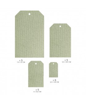 Etiquettes LIN VERT MURMURES