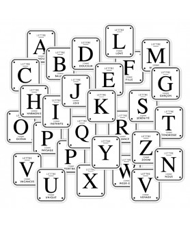 Die cuts GRANDES LETTRES...