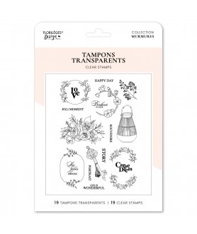 Tampon Clear HAPPY DAY...