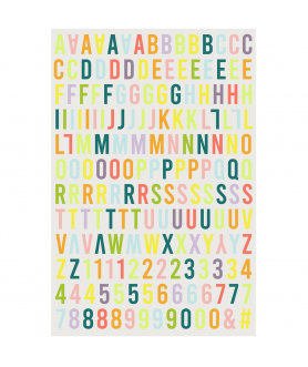 Alphabet Relief BANDE...