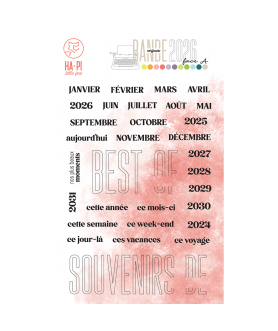 Tampon Clear SOUVENIRS