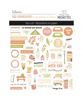 DIE CUTS DES COQUELICOTS ET...