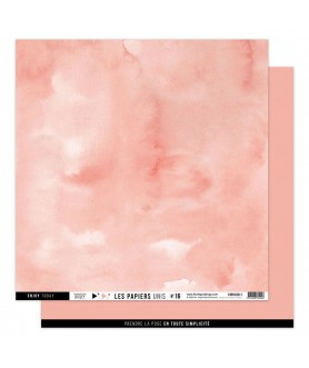 Papier Uni No 16 ROSE CORAIL