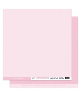 Papier Uni Duo ROSE DRAGÉE