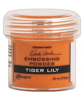 Embossing Powder Tiger Lily