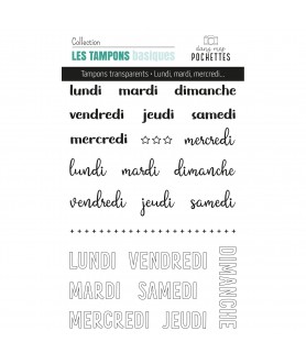 TAMPON CLEAR LUNDI,MARDI,...