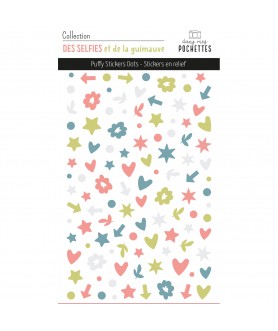 STICKERS PUFFY DOTS